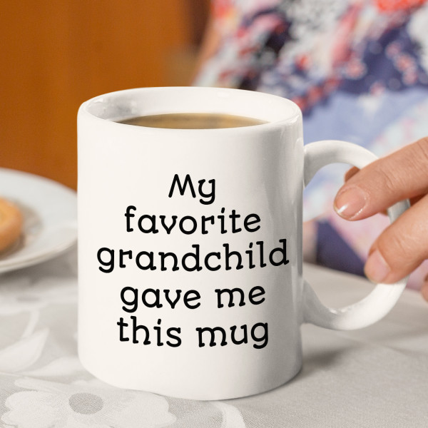 Mug "Favorite grandchild"