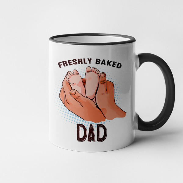 Mug "Freshly baked dad"