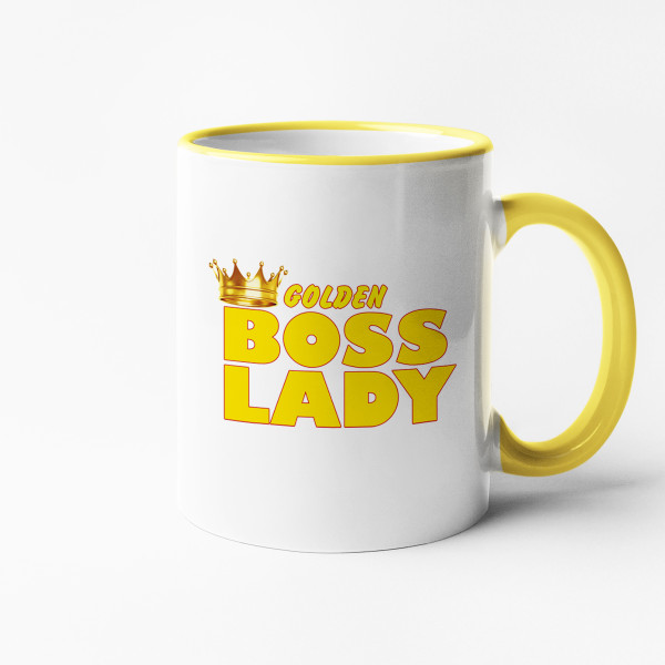 Mug "Golden boss lady" Mug "Golden boss lady"