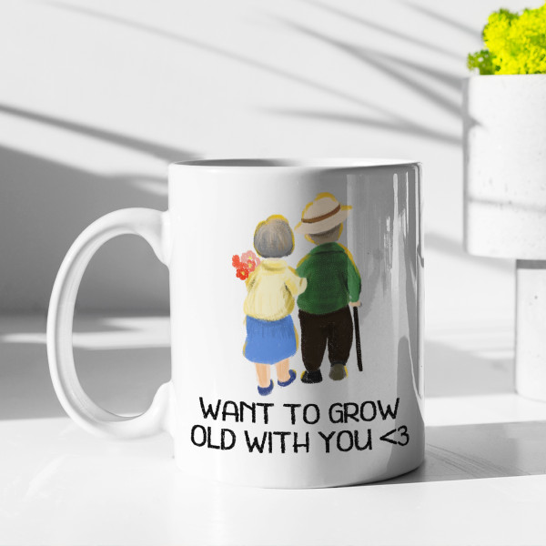 Mug "Grow old together"