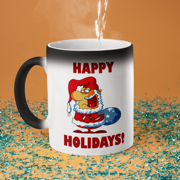 Mug "Happy holidays"