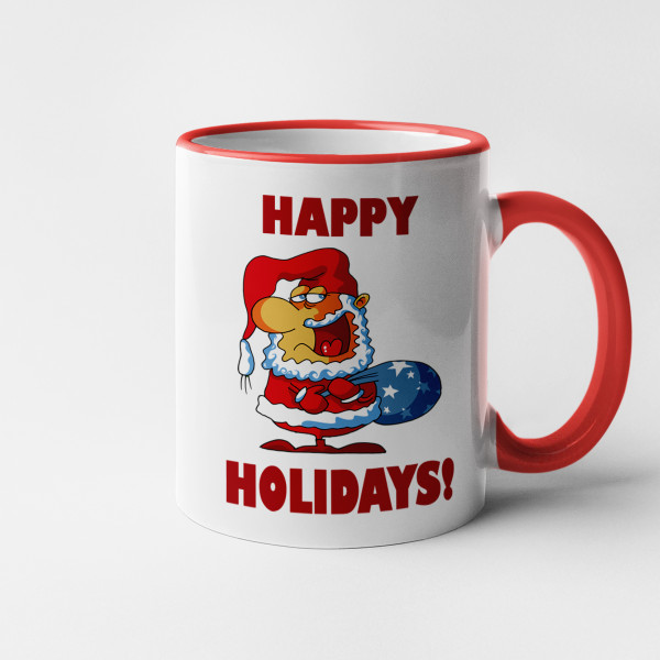 Mug "Happy holidays"
