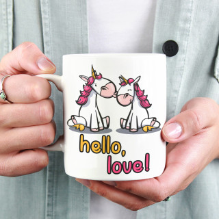 Mug "Hello, love!"