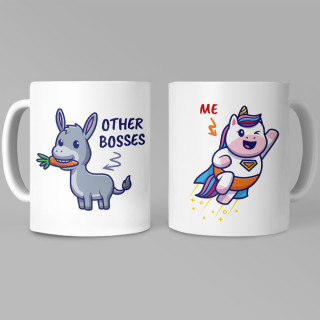 Mug "I am the best boss"