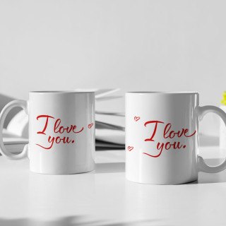 Mug "I love you"
