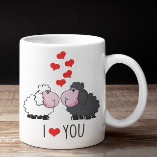 Mug "In love sheep"