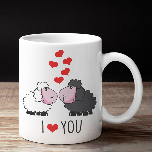 Mug "In love sheep"