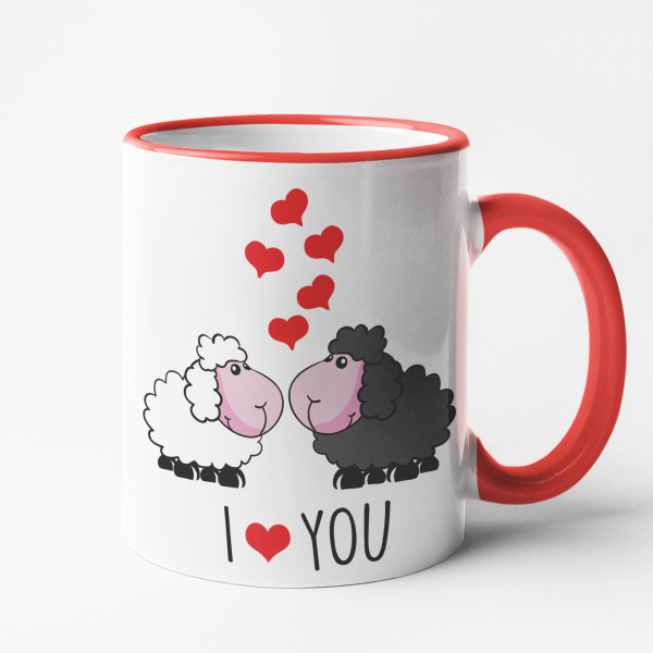 Mug "In love sheep"