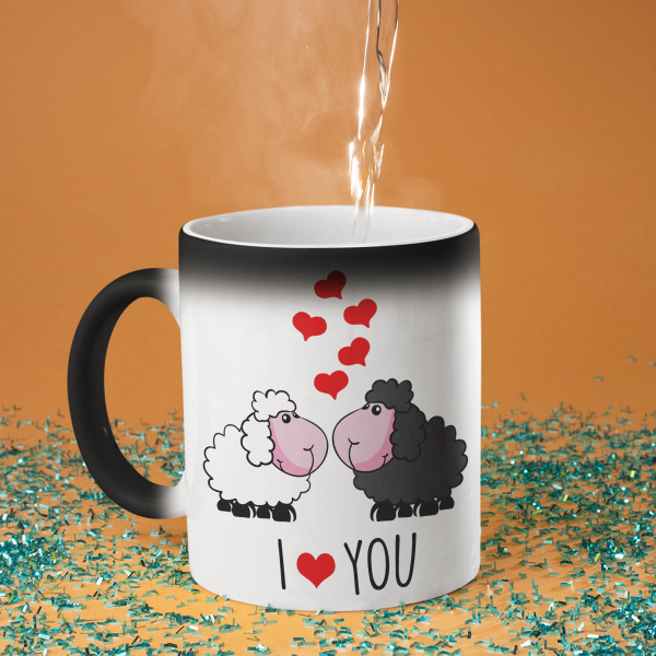 Mug "In love sheep"