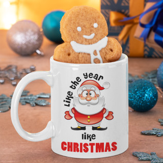 Mug "Like the year, like Christmas"
