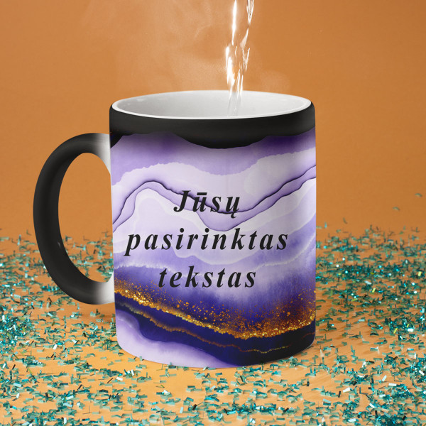 Mug "Marble depth" with your chosen text Mug "Marble depth" with your chosen text