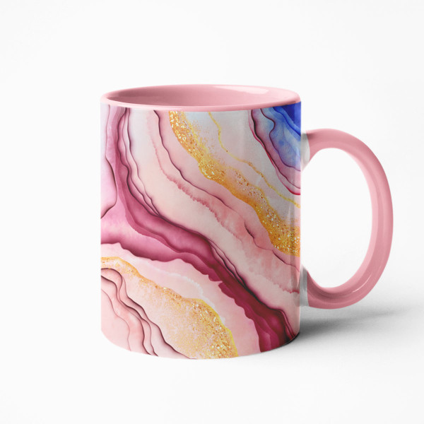 Mug "Marble magic" with your chosen text Mug "Marble magic" with your chosen text