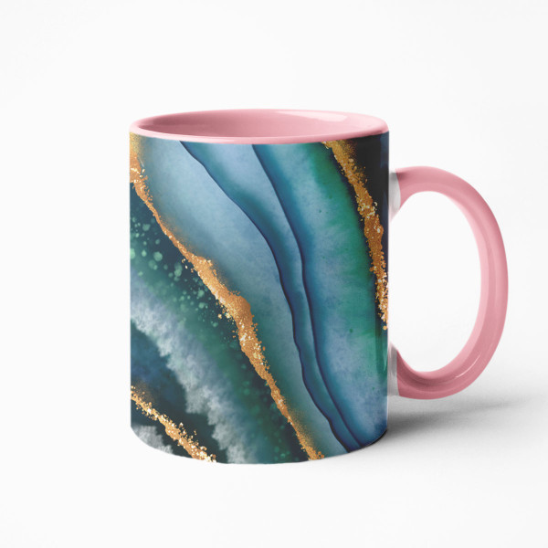 Mug "Marble night" with your chosen text Mug "Marble night" with your chosen text