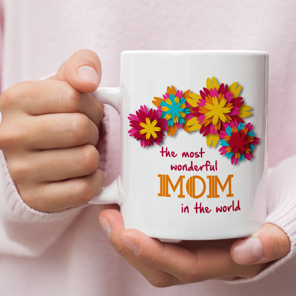 Mug "Most wonderful mom"