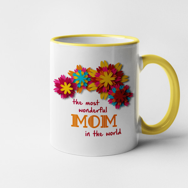 Mug "Most wonderful mom"