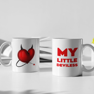 Mug "My little deviless"