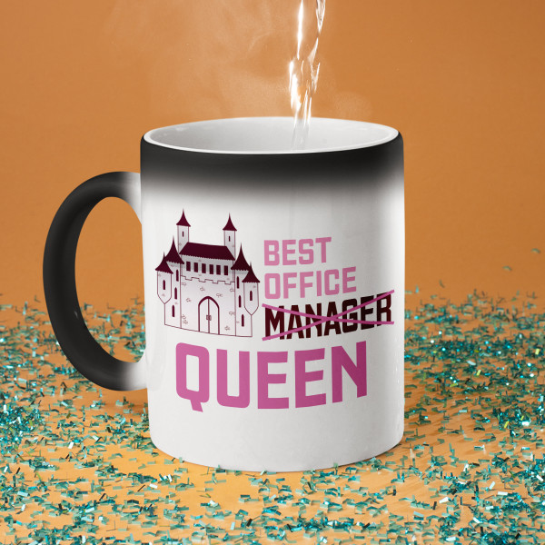 Mug "Office queen"
