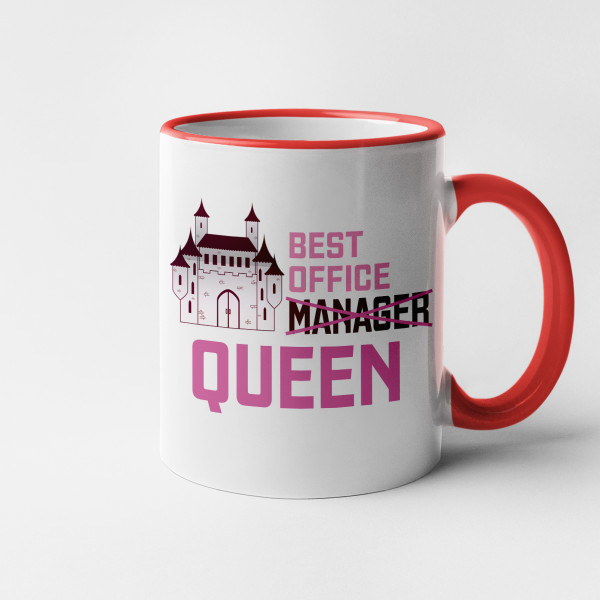 Mug "Office queen"