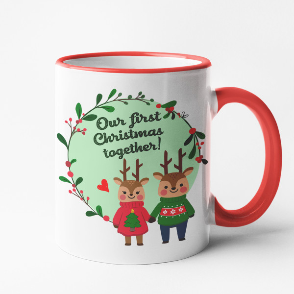 Mug "Our first Christmas together"