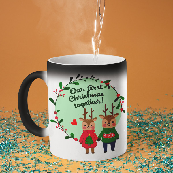Mug "Our first Christmas together"