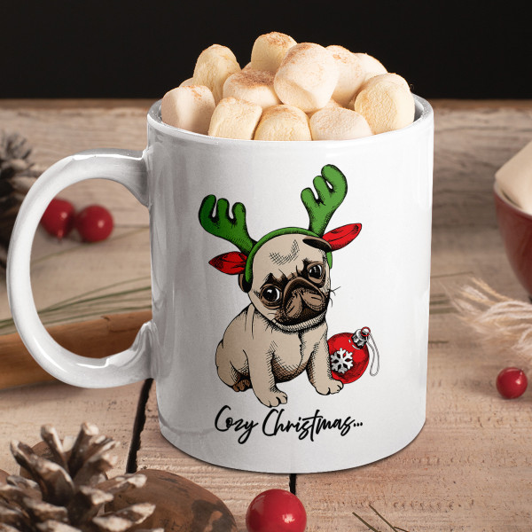 Mug "Pug's Christmas"