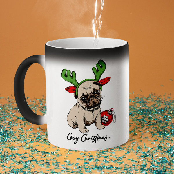 Mug "Pug's Christmas"