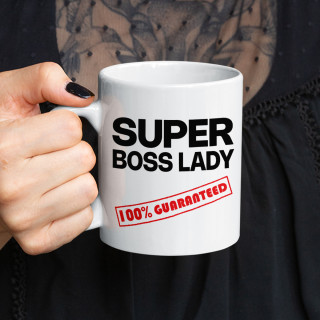 Mug "Super boss lady"
