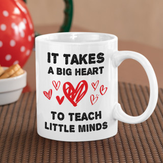 Mug "Teacher's heart"