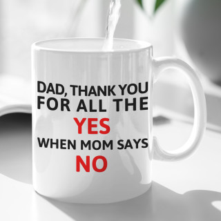 Mug "Thank you, Dad" Mug "Thank you, Dad"