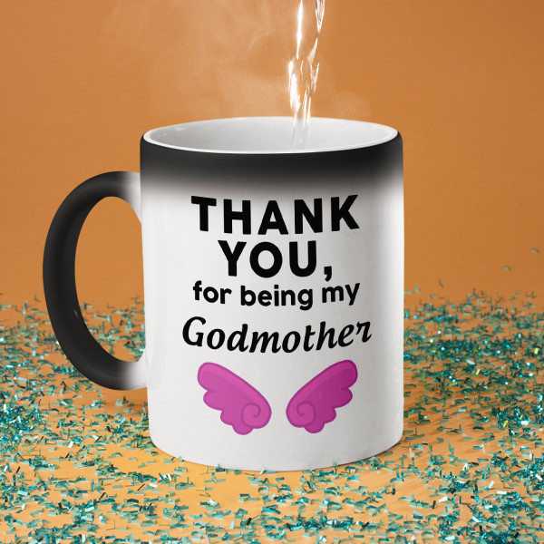 Mug "Thank you for being my godmother"