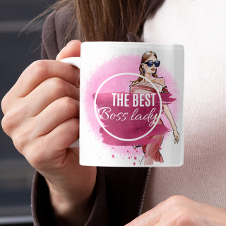 Mug "The best boss lady"