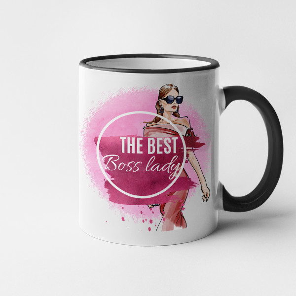 Mug "The best boss lady" Mug "The best boss lady"