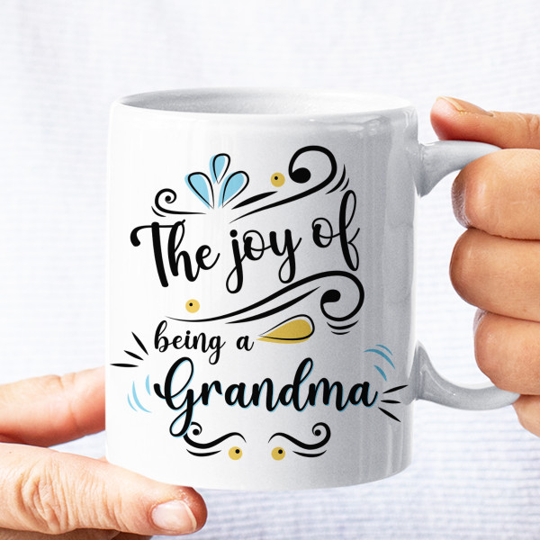 Mug "The joy of being a grandma"