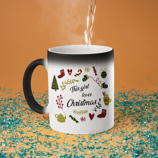 Mug "This girl loves Christmas" Mug "This girl loves Christmas"