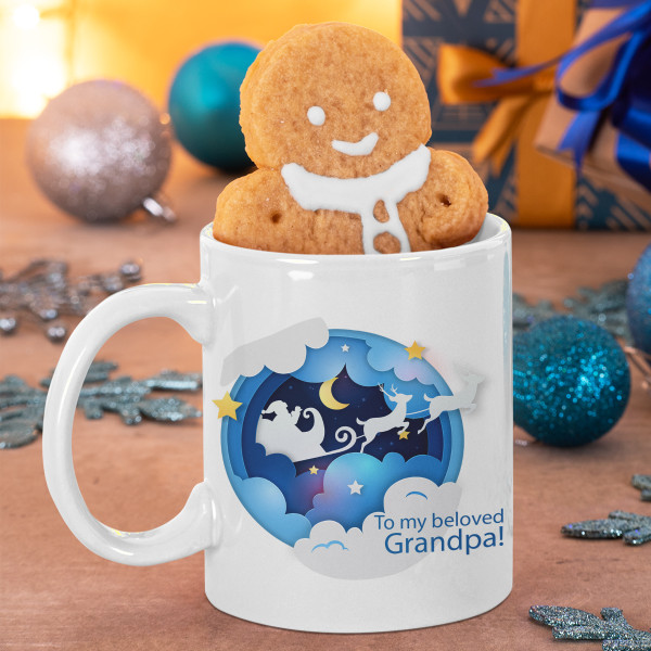 Mug "To my beloved grandpa"