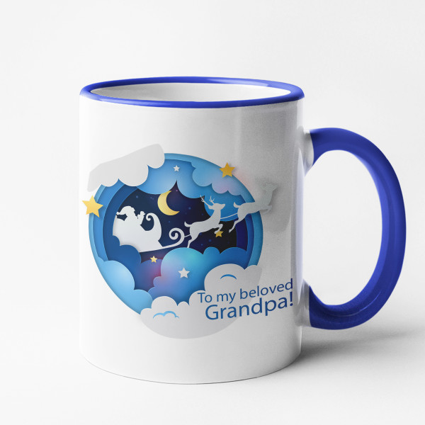 Mug "To my beloved grandpa"