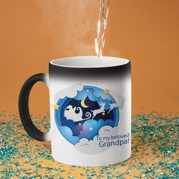 Mug "To my beloved grandpa"