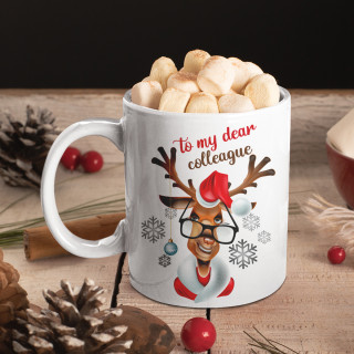 Mug "To my dear colleague"