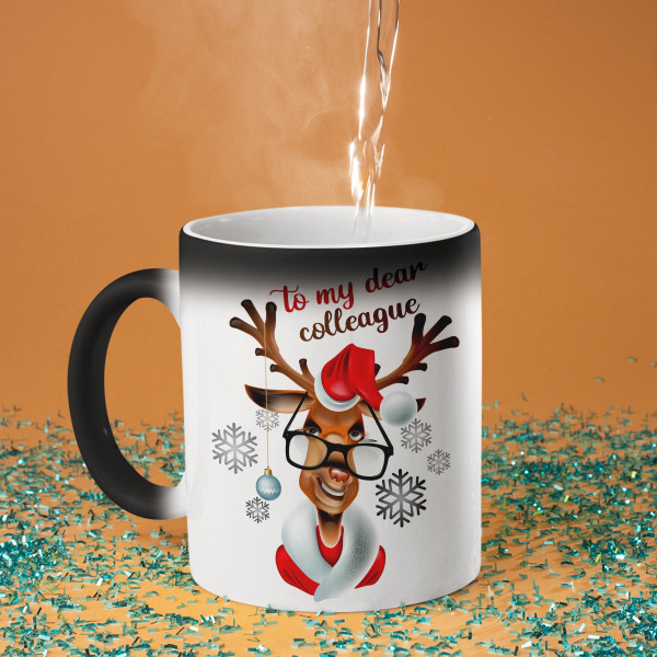 Mug "To my dear colleague"