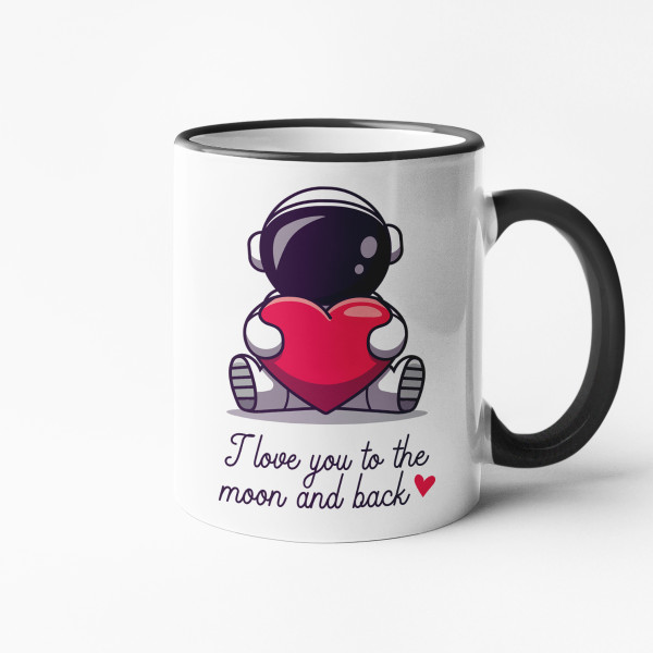 Mug "To the moon and back"