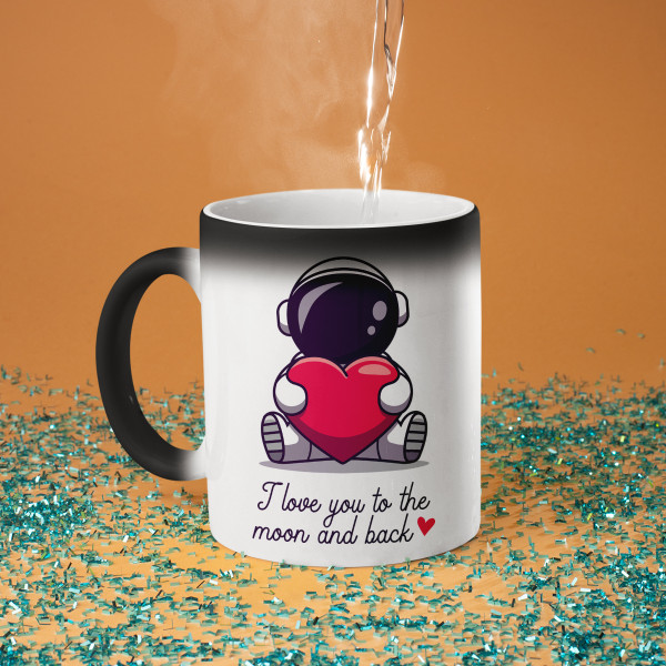 Mug "To the moon and back"