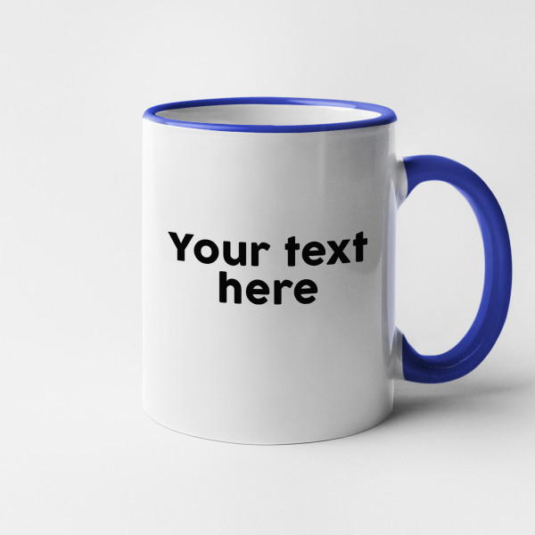 Mug with your own text