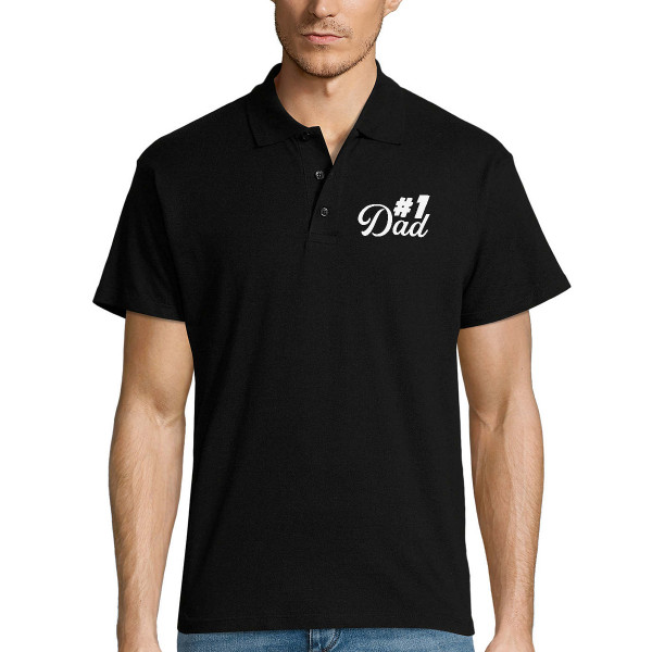 Polo shirts "#1 Dad" Polo shirts "#1 Dad"