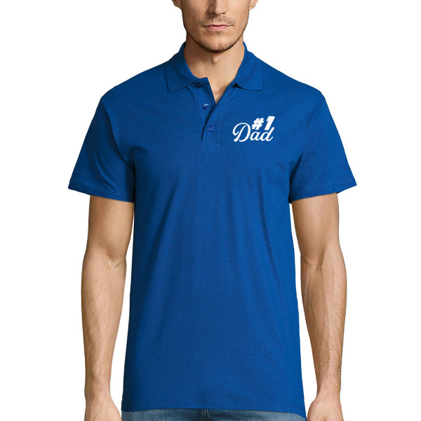 Polo shirts "#1 Dad" Polo shirts "#1 Dad"