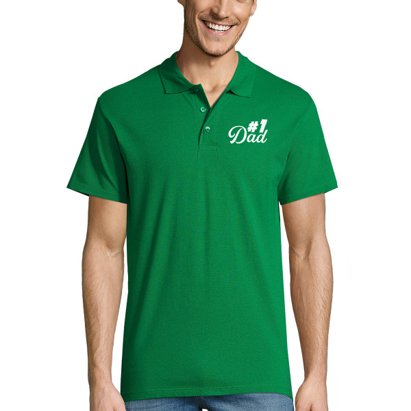 Polo shirts "#1 Dad" Polo shirts "#1 Dad"