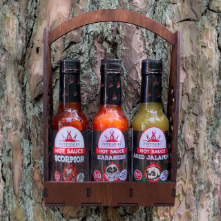 Poppamies sauce set "Fire starter"