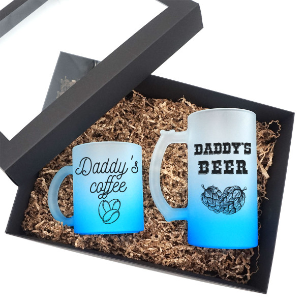 Premium gift set "Daddy's Coffee and daddy's beer" Premium gift set "Daddy's Coffee and daddy's beer"