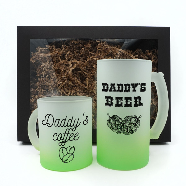 Premium gift set "Daddy's Coffee and daddy's beer" Premium gift set "Daddy's Coffee and daddy's beer"