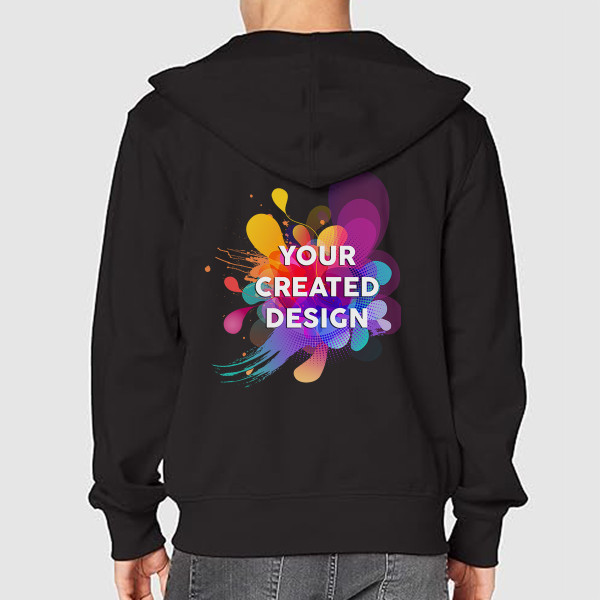 Premium UNISEX hoodie "Stedman" with your custom design (with zipper) Premium UNISEX hoodie "Stedman" with your custom design (with zipper)