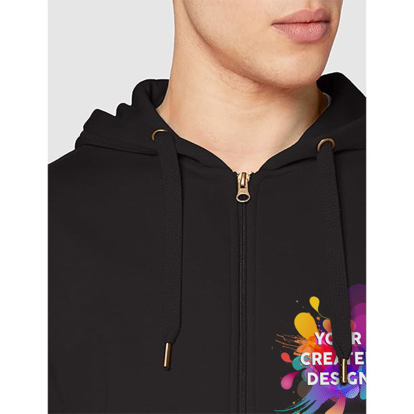 Premium UNISEX hoodie "Stedman" with your custom design (with zipper) Premium UNISEX hoodie "Stedman" with your custom design (with zipper)